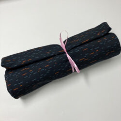 French Terry-Rest: Striche (0,7m)