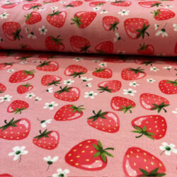 Jersey Melody, Erdbeeren, rosa