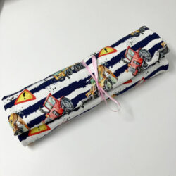 French Terry-Baustelle: Striche (0,55m)